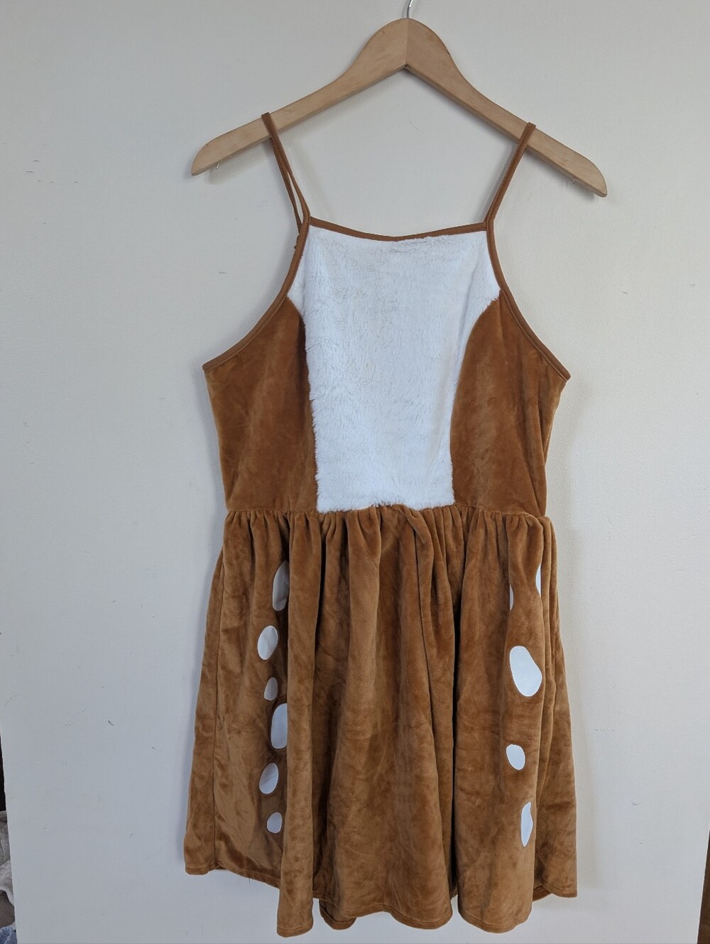 Halloween Costume Deer Fawn Women's Mini Dress Adult M Medium